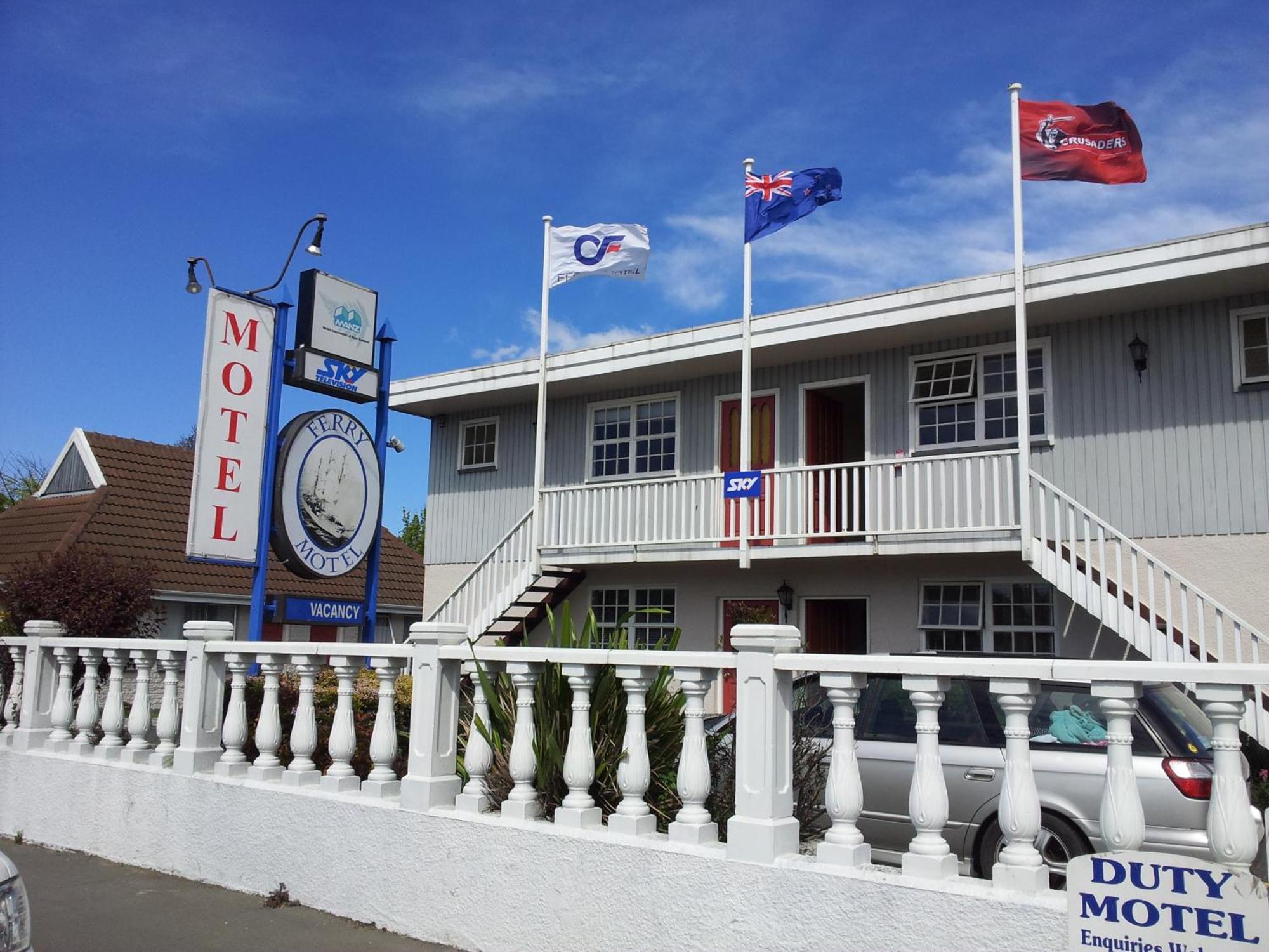 Ferry Motel Christchurch Buitenkant foto